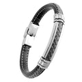 Bracelet pour homme - Cuir noir