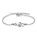 Bracelet pour femme - clef de sol