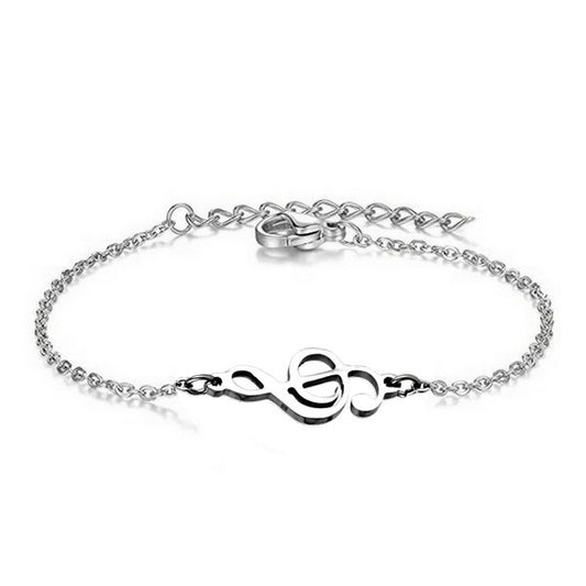 Bracelet pour femme - clef de sol