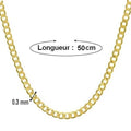 Collier mixte - Maille cheval