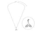 Collier argent 925 queue de baleine
